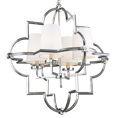 Люстра Mandeville L nickel фото 2