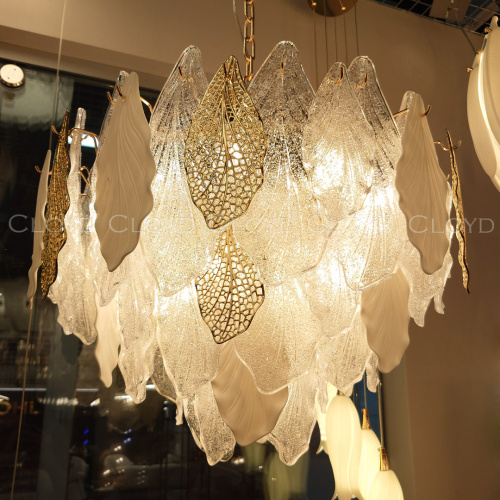 Люстра Cloyd SENEGAL-A C15 / Ø60 см - с золотыми листьями - золото (арт.10366) Люстра Cloyd SENEGAL-A C15 / Ø60 см - с золотыми листьями - золото (арт.10366)