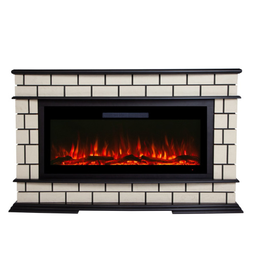 Электрокамин RealFlame Fiero 42 AO античный дуб c Diamond 42, с муляжом дров и кристаллами фото 3 Электрокамин RealFlame Fiero 42 AO античный дуб c Diamond 42, с муляжом дров и кристаллами фото 3