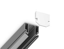 Комплект заглушек для профиля в натяжной потолок Magnetic 25 220В белый 2 шт
