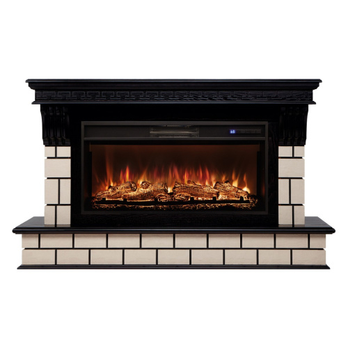 Электрокамин RealFlame Stone R 36 AO античный дуб c очагом Joker 36 фото 2 Электрокамин RealFlame Stone R 36 AO античный дуб c очагом Joker 36 фото 2