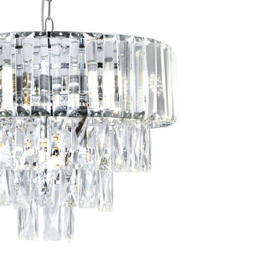 Подвесной светильник 140010/5P E14*40W Chrome фото 2 Подвесной светильник 140010/5P E14*40W Chrome фото 2