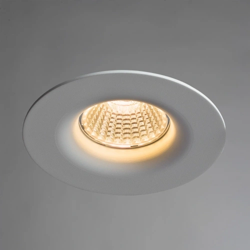 Точечный встраиваемый светильник Arte Lamp UOVO A1427PL-1WH фото 2