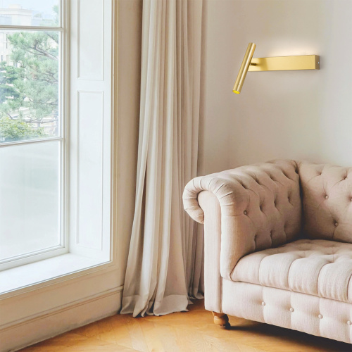 Настенный светильник Escada 10274/1 LED*5W Gold фото 2 Настенный светильник Escada 10274/1 LED*5W Gold фото 2