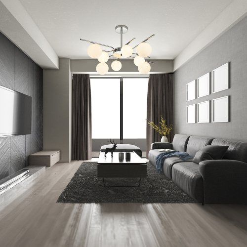 Светильник на штанге Escada 642/8P G9*40W Silver фото 3 Светильник на штанге Escada 642/8P G9*40W Silver фото 3