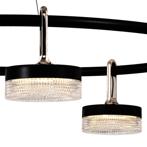 Люстра P0855-6C black фото 3