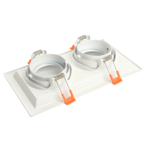 Светильник встраиваемый Feron DLT202 потолочный MR16 G5.3 белый фото 4