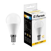 Лампа светодиодная Feron LB-950 Шарик E14 13W 175-265V 2700K