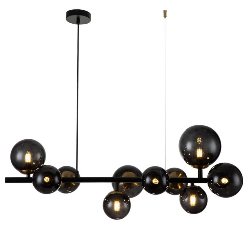 Подвесная люстра Indigo Molecola 11018/10P Black V000196 Подвесная люстра Indigo Molecola 11018/10P Black V000196