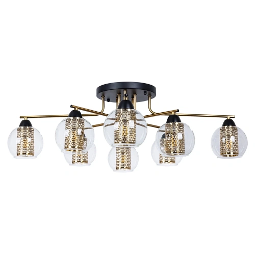 Потолочная люстра Arte Lamp MANCHESTER A7045PL-8BK Потолочная люстра Arte Lamp MANCHESTER A7045PL-8BK