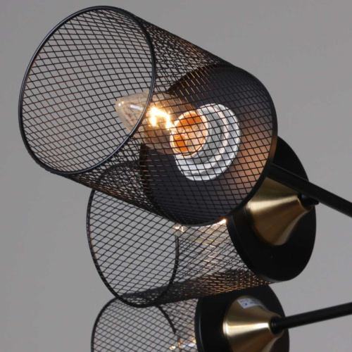 Потолочная люстра Reluce 38460-0.3-08 BK+COPPER фото 2 Потолочная люстра Reluce 38460-0.3-08 BK+COPPER фото 2