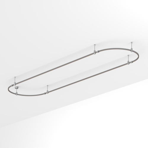 Основание ART-APRIORI-OVAL-ROD-200-4000x1000 (TN) Arlight 054528 Основание ART-APRIORI-OVAL-ROD-200-4000x1000 (TN) Arlight 054528