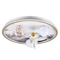 6507/88CL LEDIO LN26 355 белый, золотой Потолочный светильник с ПДУ LED 105W 3000-6000K 220V ATLAS