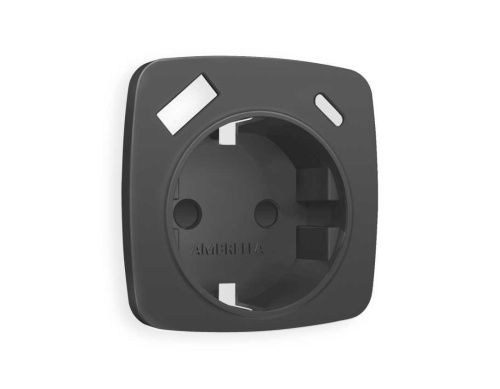 Лицевая панель розетки AMBRELLA VOLT OP9100 Лицевая панель розетки AMBRELLA VOLT OP9100