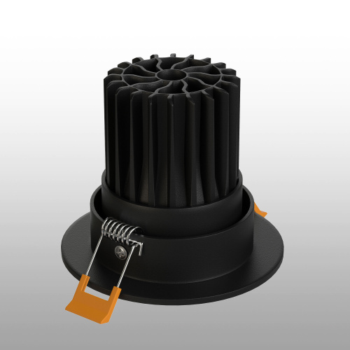 Светильник встраиваемый светодиодный Even черный 25094/LED фото 7