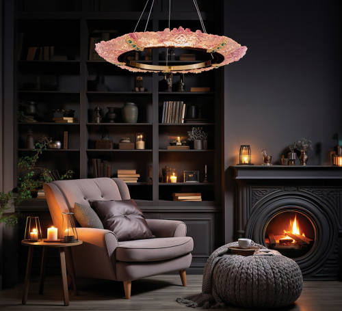 Люстра подвесная Sauvage FL1096-5PP фото 2 Люстра подвесная Sauvage FL1096-5PP фото 2