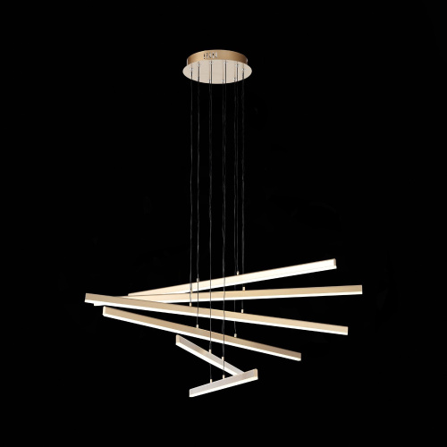 SL394.223.06 Светильник подвесной ST-Luce Матовое золото/Белый LED 6*16,6W 4000K BASONI фото 4