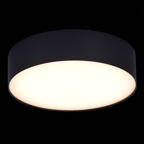 ST606.432.27 Светильник потолочный Черный LED 1*27W 3000K 2 430Lm Ra>90 120° IP20 D220xH55 185-265V Накладные светильники
