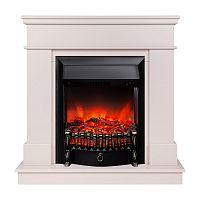 Электрокамин RealFlame Selena STD PN пудра с очагом Fobos Lux Black