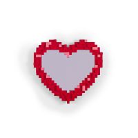 Зеркало Pixel Heart