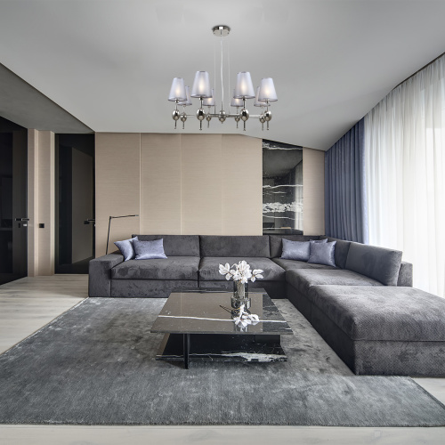 Подвесной светильник Escada 2106/8S E14*40W Nickel фото 2 Подвесной светильник Escada 2106/8S E14*40W Nickel фото 2