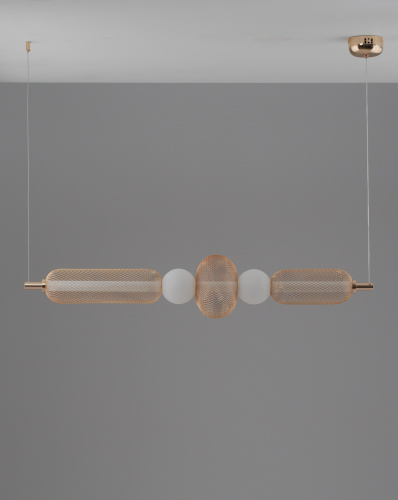 Светильник подвесной светодиодный Moderli V11258-PL Lattice фото 5