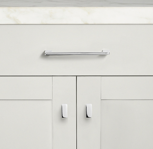 Ручка-кнопка Vauxhall L.3.2 Polished Chrome фото 3