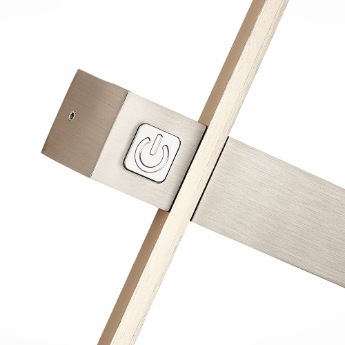 SL1589.011.01 Светильник настенный ST-Luce Никель/Никель LED 1*6W 4000K Настенные светильники фото 7