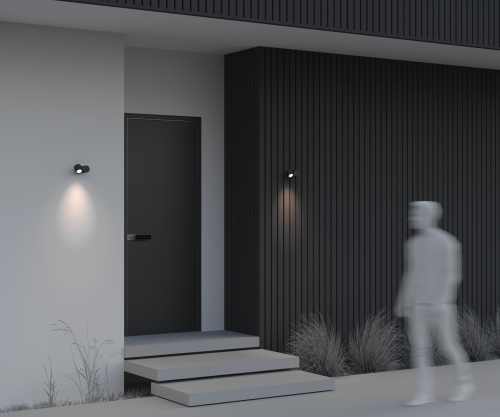 Уличный настенный светильник Outdoor O010WL-01B фото 10