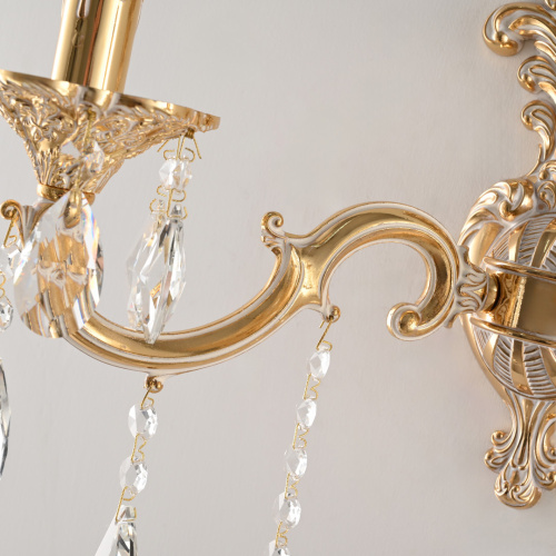 Бра с хрустальными подвесками AL7801B14/2/175 B GW Bohemia Ivele Crystal (Богемия Ивеле Кристалл) фото 4