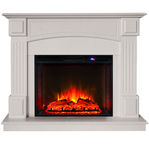 Каминокомплект CAROLINA/БОСТОН Бьянко с очагом Электроочаг SPARTA 25.5