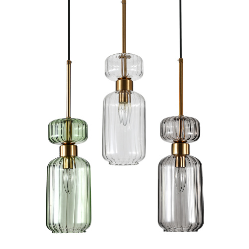 Подвесной светильник Escada 1141/3S E14*60W Clear/Green/Smoke фото 4