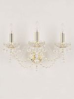 Бра хрустальные 108B/3/165 G Bohemia Ivele Crystal (Богемия Ивеле Кристалл)