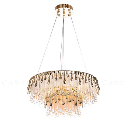 Люстра Cloyd CAPULETTI C12 / Ø60 см - золото (арт.11205) фото 4 Люстра Cloyd CAPULETTI C12 / Ø60 см - золото (арт.11205) фото 4