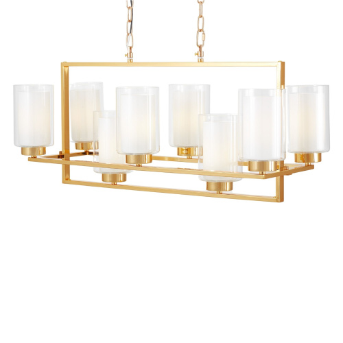 Подвесной светильник Lumina Deco Lino LDP 1239-8 F.GD фото 6