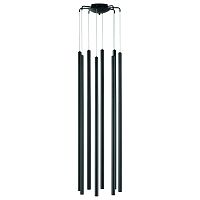 L8T747437 Люстра TUBO LED 40W 2400LM 25G ЧЕРНЫЙ 3000K (574737+747437 (8шт)