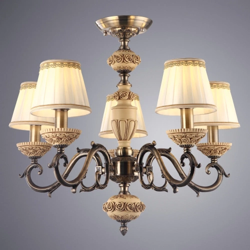 Потолочная люстра Arte Lamp CHERISH A9575PL-5AB фото 2 Потолочная люстра Arte Lamp CHERISH A9575PL-5AB фото 2