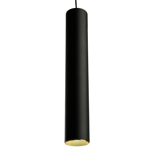 Светильник потолочный Feron ML1018 Barrel levitation на подвесе MR11 35W 230V, черный + золото 40*250 фото 4