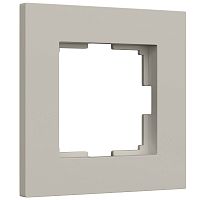 W0012917/ Рамка на 1 пост Slab (дымчатый софт) W0012917