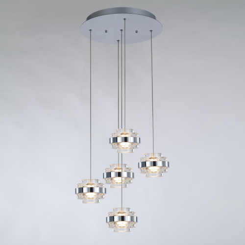 Подвесной светильник MD22030002-5A chrome/clear фото 2