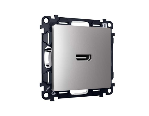 Комплект механизма розетки HDMI 2.0 AMBRELLA VOLT ALFA Сталь матовый 40V/500mA 2.0GHz 5-18Gbit/s QUANT (AP5140, VM222) MA514010 Комплект механизма розетки HDMI 2.0 AMBRELLA VOLT ALFA Сталь матовый 40V/500mA 2.0GHz 5-18Gbit/s QUANT (AP5140, VM222) MA514010