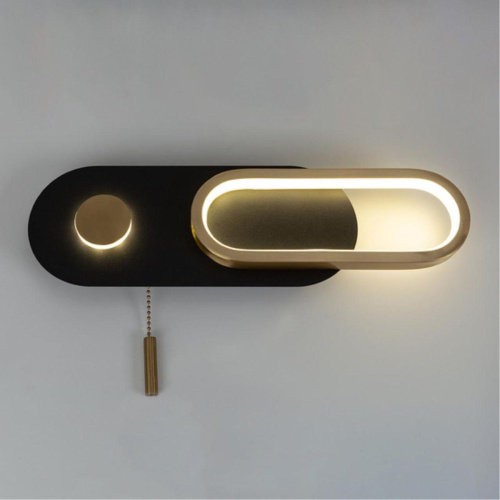 Настенный светодиодный светильник Arte Lamp Lucas A2602AP-10BK фото 2