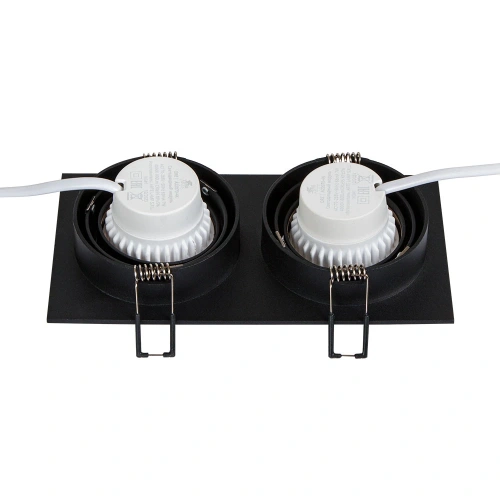 Точечный встраиваемый светильник Arte Lamp TARF A2168PL-2BK фото 6 Точечный встраиваемый светильник Arte Lamp TARF A2168PL-2BK фото 6