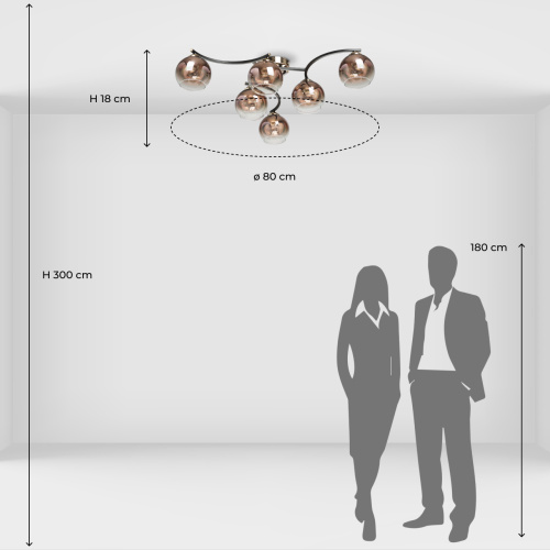 Люстра потолочная De City Вита 220013306 фото 2