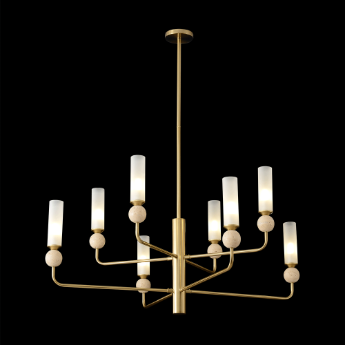 Crystal Lux Люстра Crystal Lux SIMPLY SP8 BRASS фото 6 Crystal Lux Люстра Crystal Lux SIMPLY SP8 BRASS фото 6