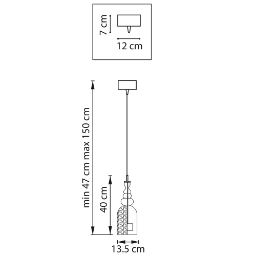 814002 Люстра BELLE LED 1х8W 400LM АЛЮМИНИЙ/МУЛЬТИКОЛОР 3000K фото 9