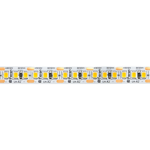 Светодиодная LED лента Feron LS616, 180SMD(2835)/m 17W/m 12V 5m 3000К фото 4