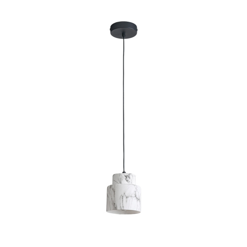 Подвесной светильник Escada 1173/1S E27*60W Black/Marble white фото 2 Подвесной светильник Escada 1173/1S E27*60W Black/Marble white фото 2