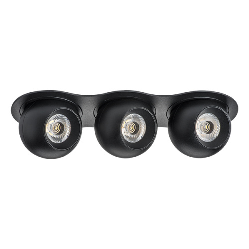 i637747474 Светильник INTERO LED 9W*3 850LM*3 24G ЧЕРНЫЙ 4000K (217637+217074+217074+217074) i637747474 Светильник INTERO LED 9W*3 850LM*3 24G ЧЕРНЫЙ 4000K (217637+217074+217074+217074)