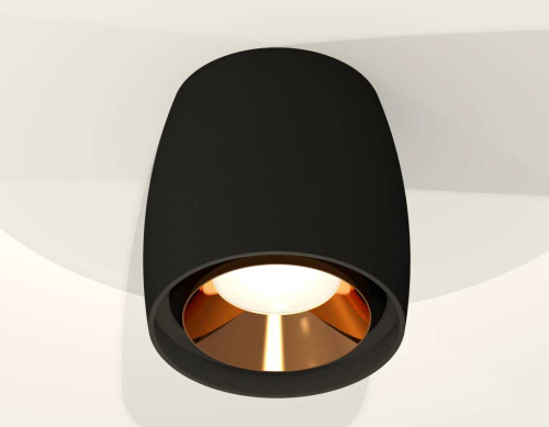 Комплект накладного светильника Ambrella light Techno Spot XS1142004 SBK/PYG черный песок/золото желтое полированное (C1142, N7034) фото 3